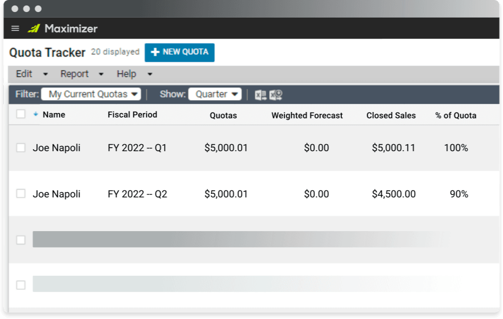 Maximizer’s New Quota Tracker – Tell Me More! cover