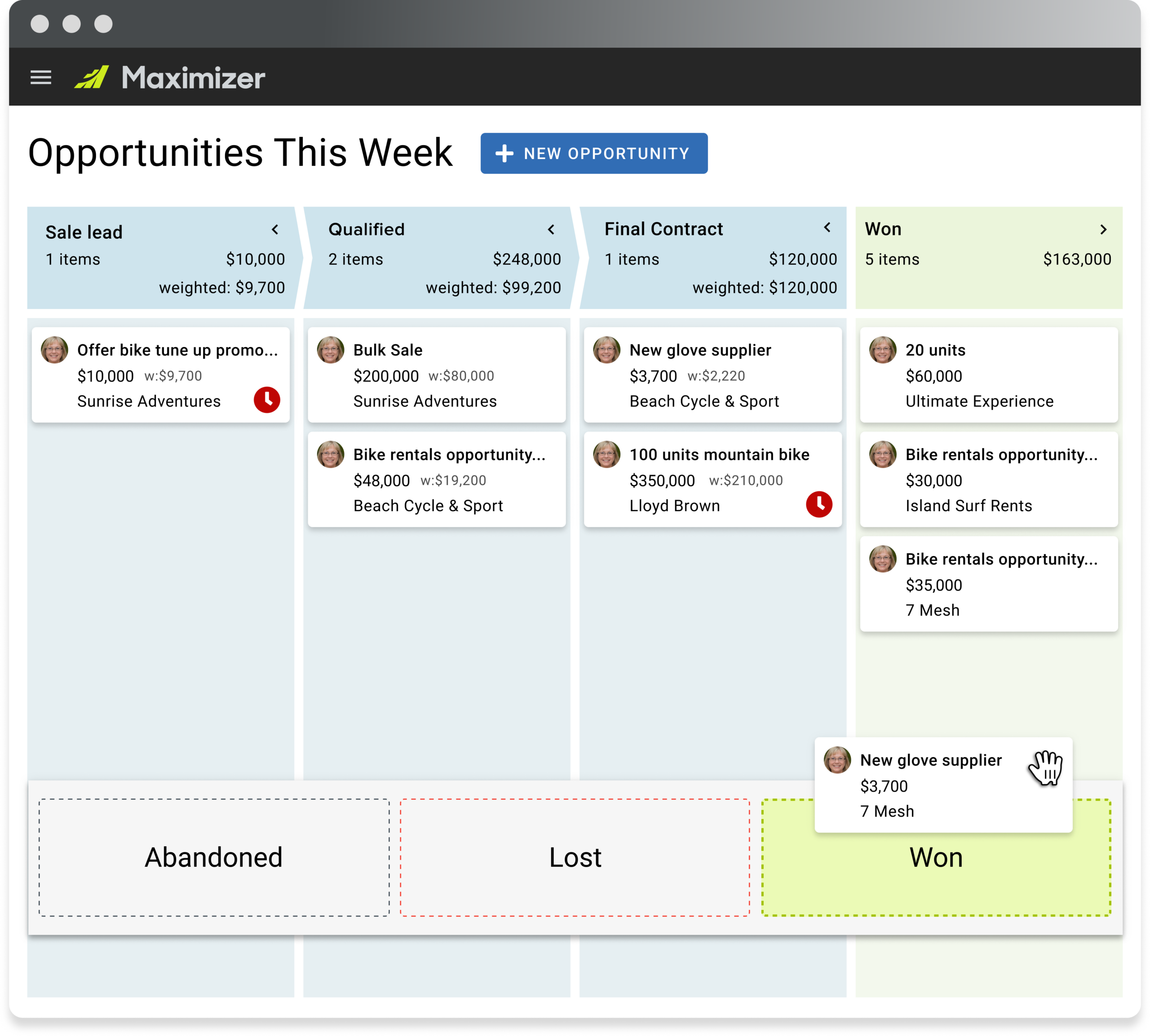 Opps Viewer (new) Kanban