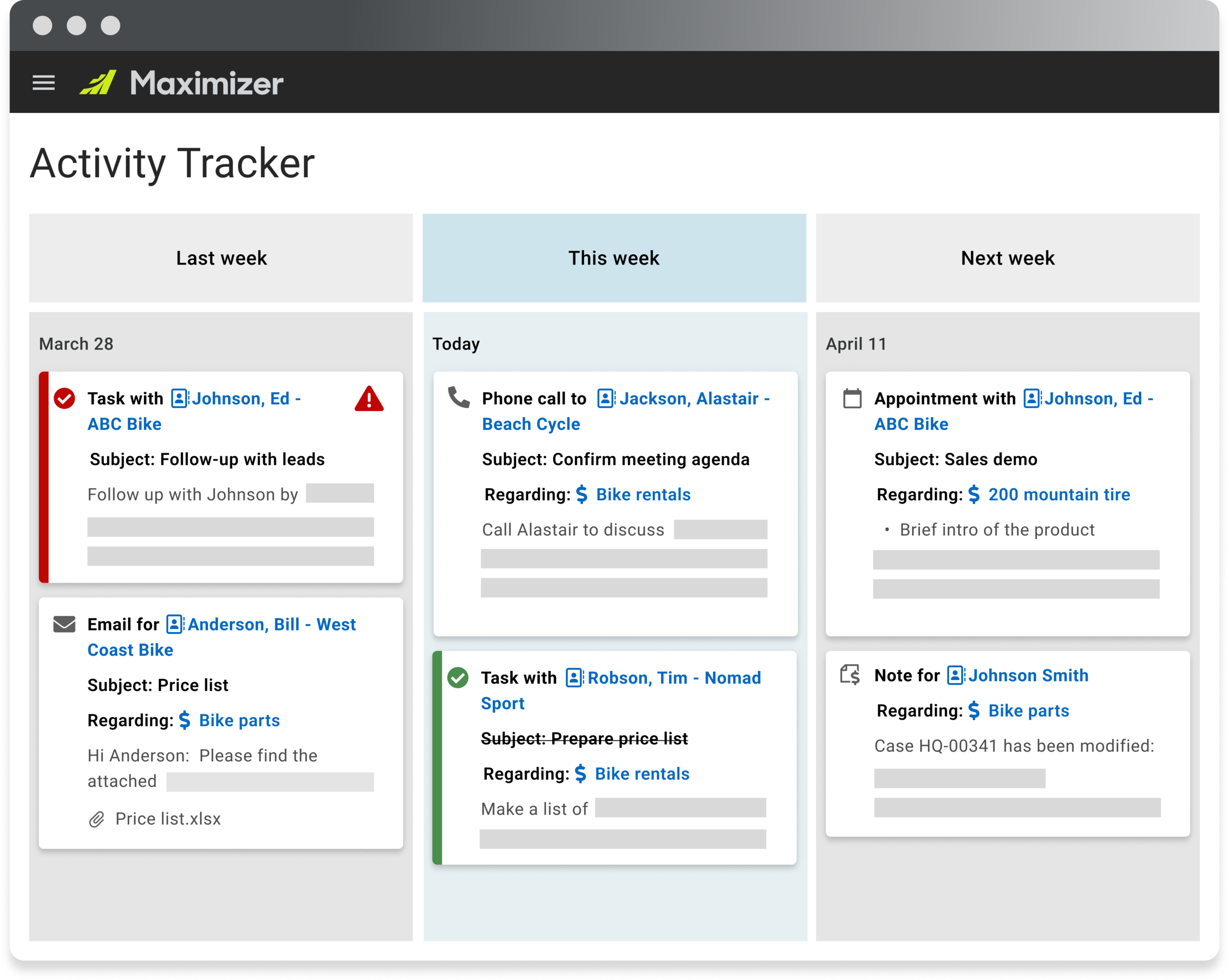 Activity Tracker - 04/23 Sales Intelligence
