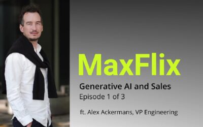 Generative AI and Sales: Episode 1 of 3
