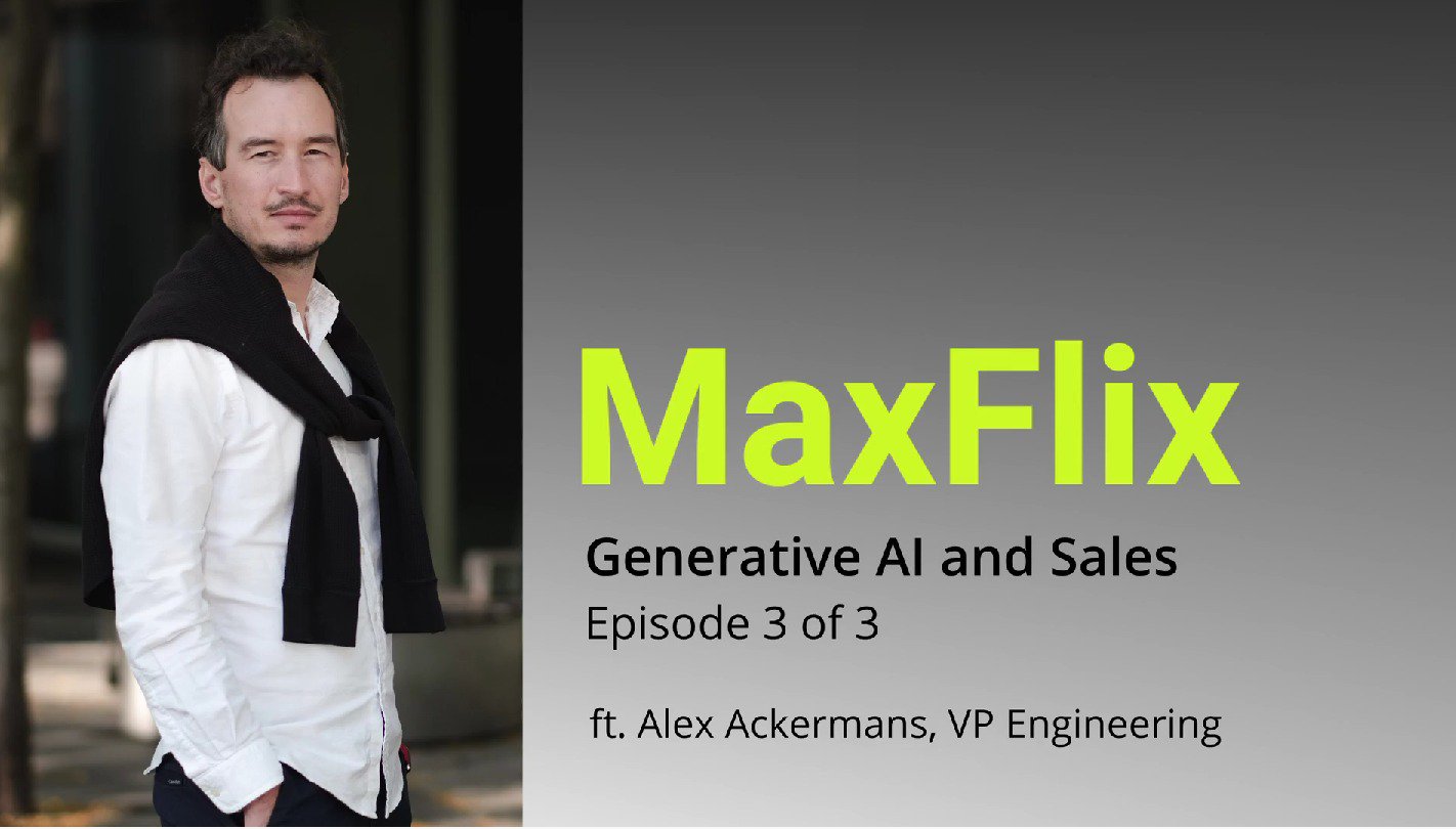 Generative AI and Sales: Episode 3 of 3 cover