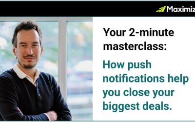 Two-minute masterclass: Staying in the know on your most critical deals
