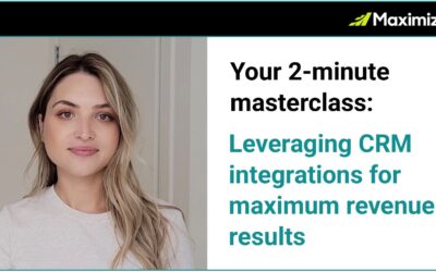 Two-minute masterclass: Leveraging integrations for maximum revenue results