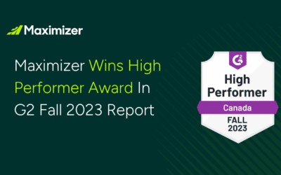 Maximizer’s G2 High Performer Award: A Testament to CRM Excellence and User Trust