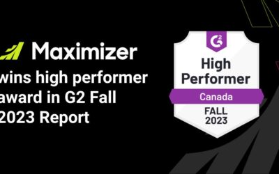 Maximizer’s G2 High Performer Award: A Testament to CRM Excellence and User Trust