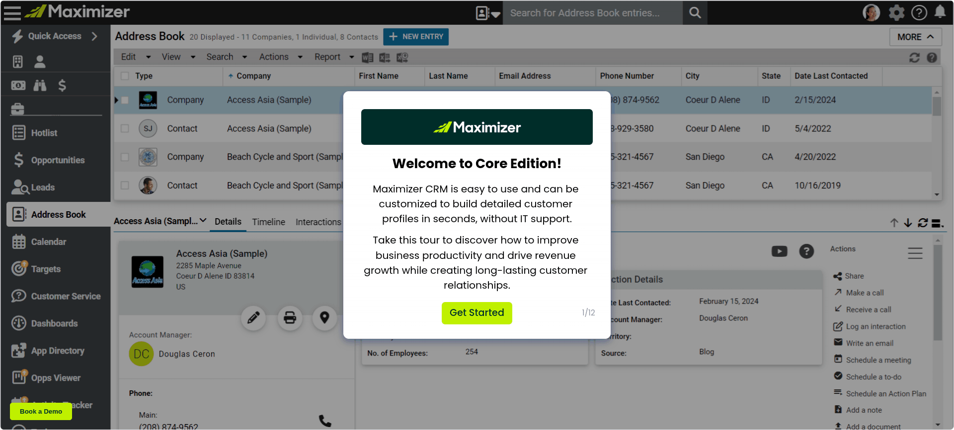 Core edition product tour