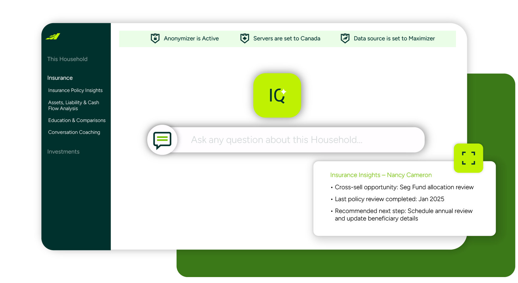 IQ Boost with prompts for insurance brokerages and agencies
