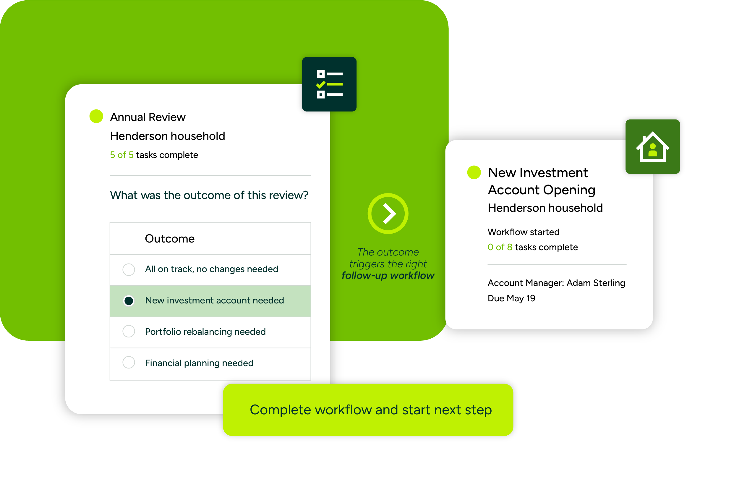 View of Teams message that is linked to a Maximizer case