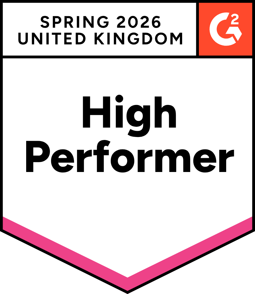 G2 High Performer, United Kingdom, Spring 2026